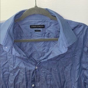 Vince Camuto Modern Fit 36/37 17 Neck Button Down